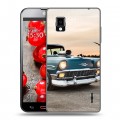 Дизайнерский пластиковый чехол для LG Optimus G Chevrolet