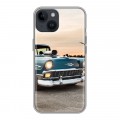 Дизайнерский пластиковый чехол для Iphone 14 Chevrolet