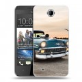 Дизайнерский пластиковый чехол для HTC Desire 300 Chevrolet