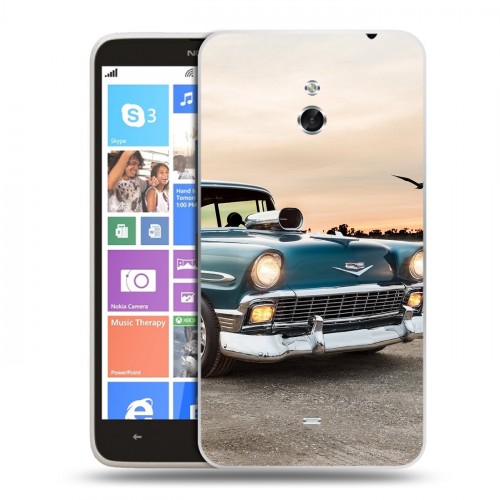 Дизайнерский пластиковый чехол для Nokia Lumia 1320 Chevrolet