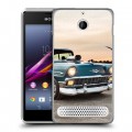 Дизайнерский силиконовый чехол для Sony Xperia E1 Chevrolet