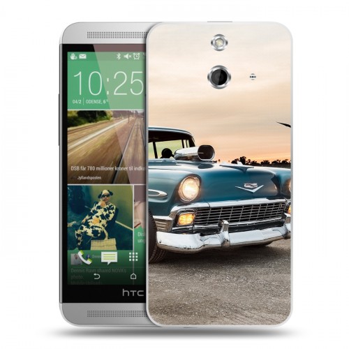 Дизайнерский пластиковый чехол для HTC One E8 Chevrolet