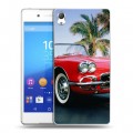 Дизайнерский пластиковый чехол для Sony Xperia Z3+ Chevrolet