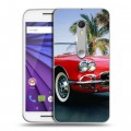 Дизайнерский пластиковый чехол для Lenovo Moto G Chevrolet