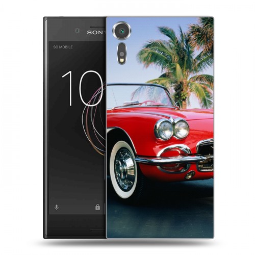 Дизайнерский пластиковый чехол для Sony Xperia XZs Chevrolet