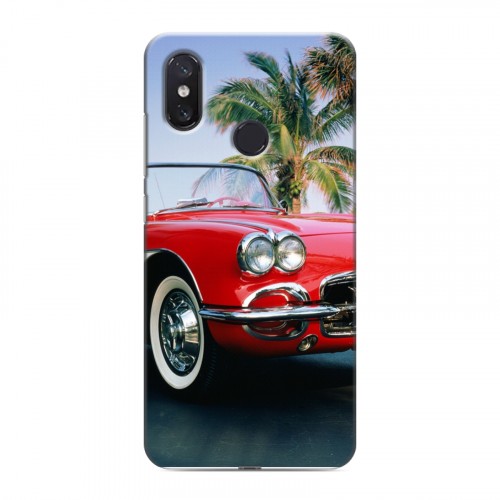 Дизайнерский пластиковый чехол для Xiaomi Mi8 Chevrolet