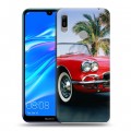 Дизайнерский пластиковый чехол для Huawei Y6 (2019) Chevrolet