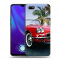 Дизайнерский силиконовый с усиленными углами чехол для OPPO A1k Chevrolet