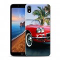 Дизайнерский силиконовый чехол для Xiaomi RedMi 7A Chevrolet