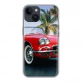 Дизайнерский пластиковый чехол для Iphone 14 Chevrolet