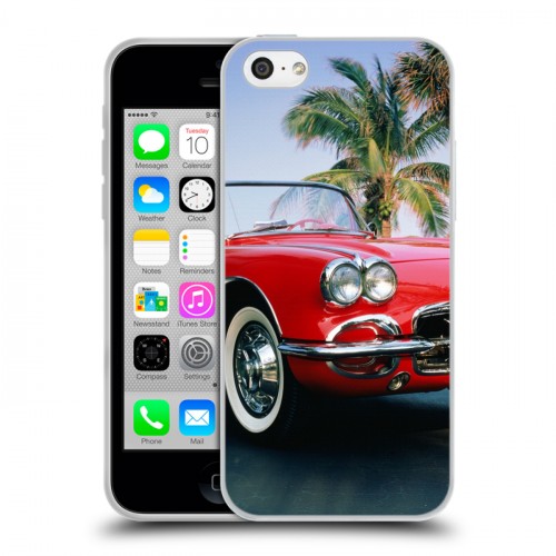 Дизайнерский пластиковый чехол для Iphone 5c Chevrolet