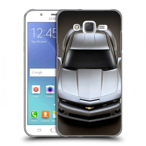 Дизайнерский пластиковый чехол для Samsung Galaxy J5 Chevrolet