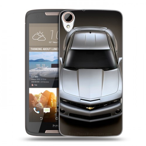 Дизайнерский силиконовый чехол для HTC Desire 828 Chevrolet