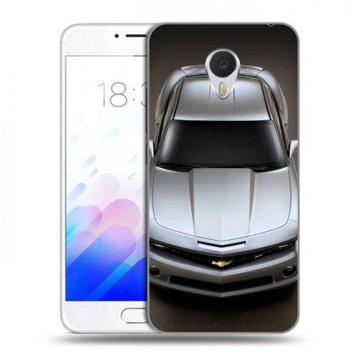 Дизайнерский пластиковый чехол для Meizu M3E Chevrolet