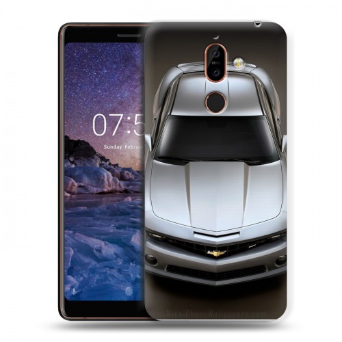 Дизайнерский пластиковый чехол для Nokia 7 Plus Chevrolet