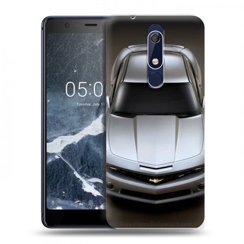 Дизайнерский пластиковый чехол для Nokia 5.1 Chevrolet