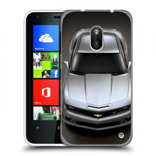 Дизайнерский пластиковый чехол для Nokia Lumia 620 Chevrolet