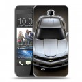 Дизайнерский пластиковый чехол для HTC Desire 300 Chevrolet