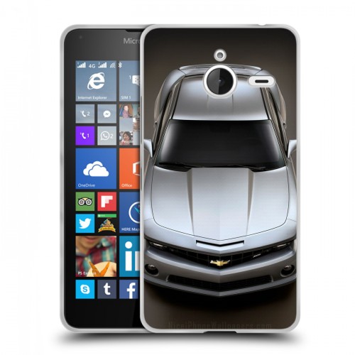 Дизайнерский пластиковый чехол для Microsoft Lumia 640 XL Chevrolet