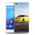 Дизайнерский пластиковый чехол для Sony Xperia Z3+ Chevrolet