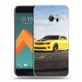 Дизайнерский пластиковый чехол для HTC 10 Chevrolet