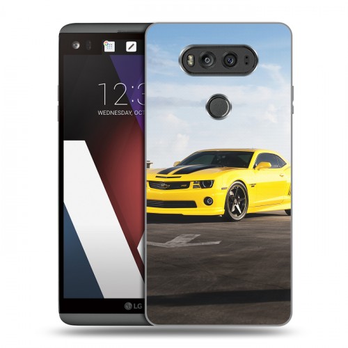 Дизайнерский пластиковый чехол для LG V20 Chevrolet