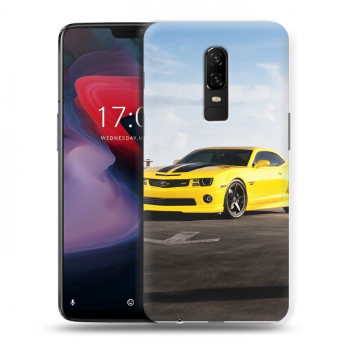 Дизайнерский пластиковый чехол для OnePlus 6 Chevrolet