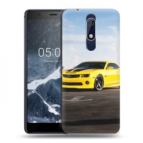 Дизайнерский пластиковый чехол для Nokia 5.1 Chevrolet