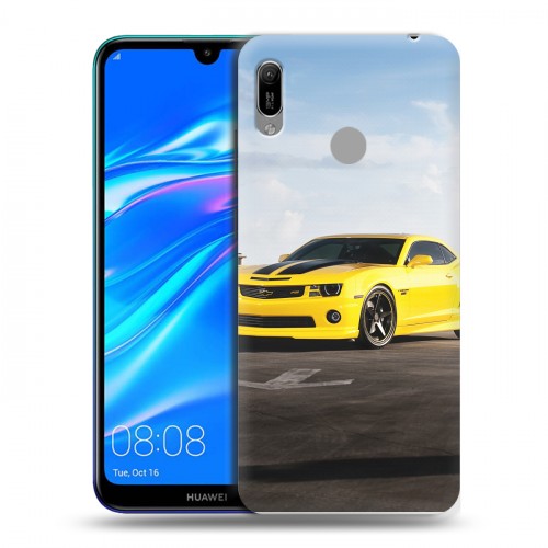 Дизайнерский пластиковый чехол для Huawei Y6 (2019) Chevrolet