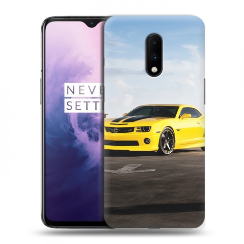 Дизайнерский пластиковый чехол для OnePlus 7 Chevrolet