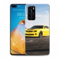 Дизайнерский пластиковый чехол для Huawei P40 Chevrolet