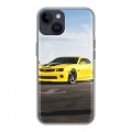 Дизайнерский пластиковый чехол для Iphone 14 Chevrolet