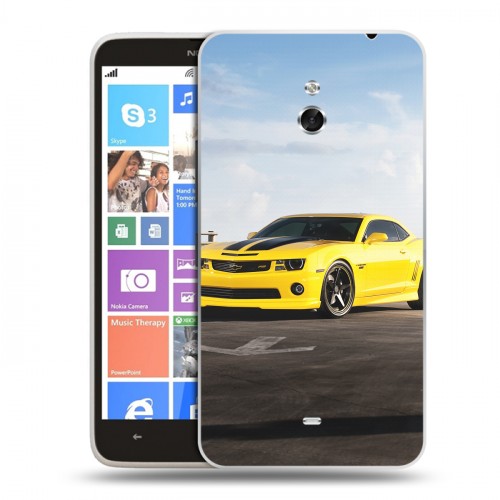 Дизайнерский пластиковый чехол для Nokia Lumia 1320 Chevrolet