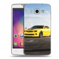 Дизайнерский пластиковый чехол для LG L60 Chevrolet