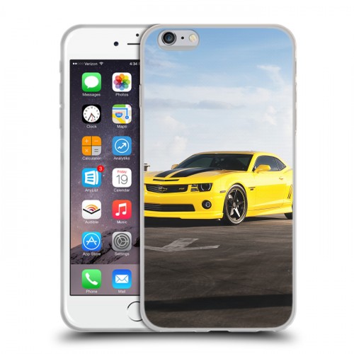 Дизайнерский силиконовый чехол для Iphone 6 Plus/6s Plus Chevrolet