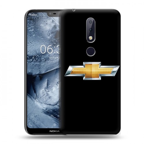 Дизайнерский пластиковый чехол для Nokia 6.1 Plus Chevrolet