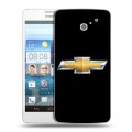 Дизайнерский пластиковый чехол для Huawei Ascend D2 Chevrolet