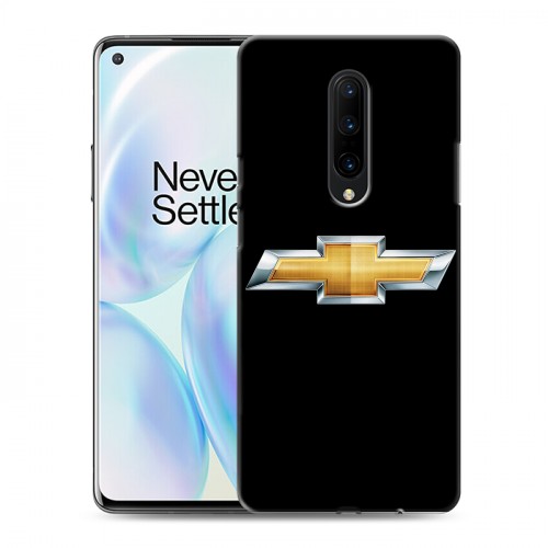 Дизайнерский пластиковый чехол для OnePlus 8 Chevrolet