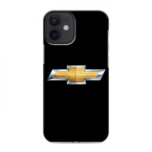 Дизайнерский пластиковый чехол для Iphone 12 Mini Chevrolet