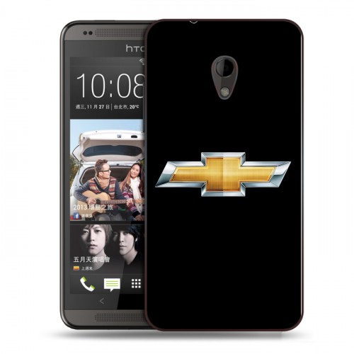 Дизайнерский пластиковый чехол для HTC Desire 700 Chevrolet