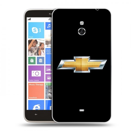 Дизайнерский пластиковый чехол для Nokia Lumia 1320 Chevrolet