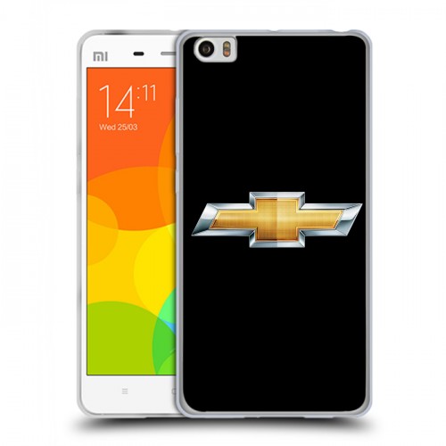 Дизайнерский силиконовый чехол для Xiaomi Mi Note Chevrolet