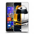 Дизайнерский пластиковый чехол для Microsoft Lumia 540 Chevrolet