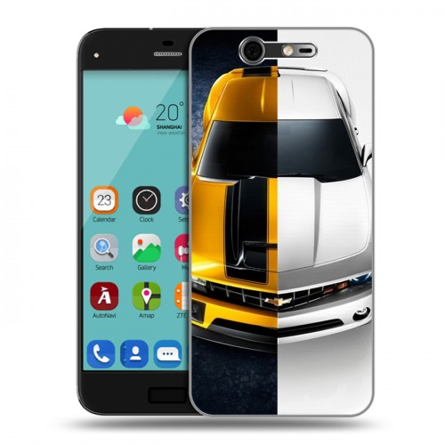 Дизайнерский силиконовый чехол для ZTE Blade S7 Chevrolet