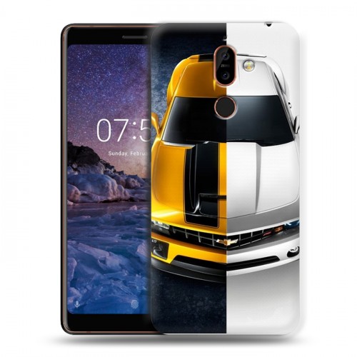 Дизайнерский пластиковый чехол для Nokia 7 Plus Chevrolet