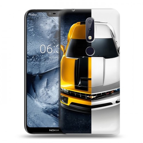 Дизайнерский силиконовый чехол для Nokia 6.1 Plus Chevrolet