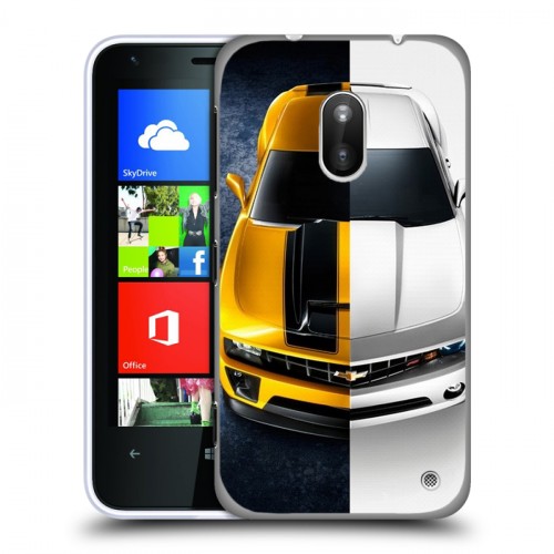Дизайнерский силиконовый чехол для Nokia Lumia 620 Chevrolet