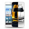 Дизайнерский пластиковый чехол для Huawei Ascend D2 Chevrolet