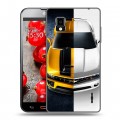 Дизайнерский пластиковый чехол для LG Optimus G Chevrolet