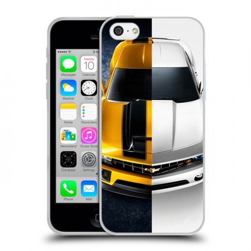 Дизайнерский пластиковый чехол для Iphone 5c Chevrolet